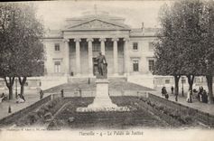 CPA Marseille Le Palais de Justice