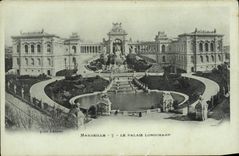 CPA Marseille Le palais Longchamp