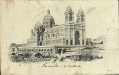 CPA Marseille La Cathedrale 