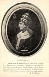 VINTAGE POSTCARD Pope Gregoire XI Pierre Roger of Beaufort Nephew of Clement VI