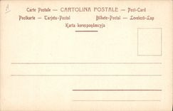 Papa blanco y negro de la POSTAL de la VENDIMIA VII