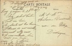 VINTAGE POSTCARD Houses under Wood the dispensary