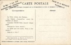 VINTAGE POSTCARD Child Baby Layers Stephany Palate of Marseilles reciprocity