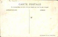 CPA La sante comme la fortune vient en dormant la fenetre ouverte Tuberculose