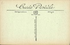 VINTAGE POSTCARD Private hospital Crêpe Street of the Paris Chair