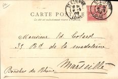 VINTAGE POSTCARD Hippisme Horse Saumur Jump of the wall in Breil