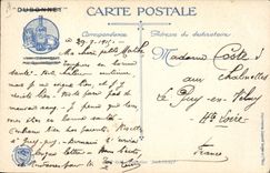 CPA Jeu de quilles Religieuse Militaria Les convalescents Dubonnet 