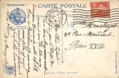 CPA Jeu de quilles Religieuse Militaria Les convalescents Dubonnet