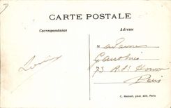 CPA M Le Las Recordman du monde de la vitesse sur l'eau Ricochet Antoinette TOP