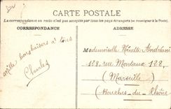 VINTAGE POSTCARD Amiens School of swimming