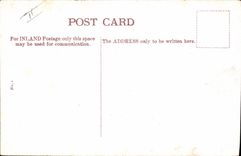 VINTAGE POSTCARD Trafalgar Boat