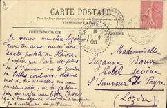 CPA Bateau Paquebot Le Havre Le Transatlantique La Touraine 