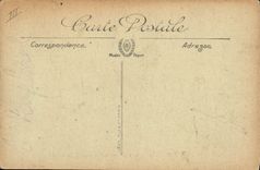 VINTAGE POSTCARD Boat Our maritime mails Timgad of the Transatlantic General Co