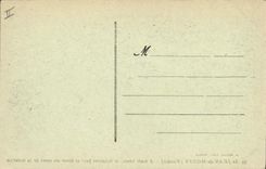 Bañista de St Jean de Monts Baths de la POSTAL de la VENDIMIA