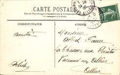 VINTAGE POSTCARD Children exploiting the beach Bathing suit