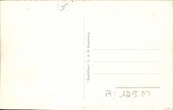 VINTAGE POSTCARD Woman Biarritz Bathing suit a pretty bather