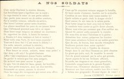 VINTAGE POSTCARD Militaria has our soldiers Charleroi Julien Clement