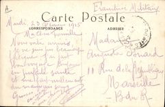 VINTAGE POSTCARD Militaria Convoy of English supply