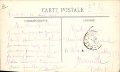 VINTAGE POSTCARD Militaria English Infantry in ambush