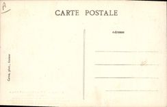 CPA Militaria le canon de 380mm qui bombardait Amiens L'ame de la piece 