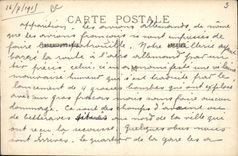 VINTAGE POSTCARD Militaria Infanterie German has Amiens