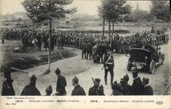 CPA Militaria Defense d'Anvers Marins anglais 