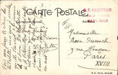 CPA Fantaisie Illustrateur Femme Chien