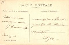 CPA Fantaisie Illustrateur Femme Chien