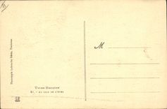 CPA Folklore Types basques Au coin de l'atre