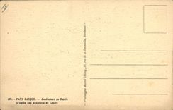 CPA Folklore Pays basque Conducteur de boeufs Legat 