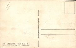 CPA Folklore Pays basque Sur la route Jacques le Tanneur Beoufs