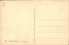 CPA Folklore Pays basque Vieux basque