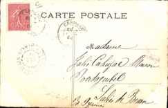 CPA Folklore Paysans Liozu 