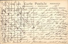 VINTAGE POSTCARD Folklore the contrepas