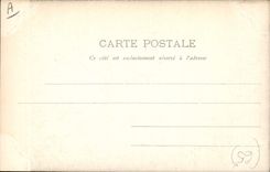 CPA Folklore Pyrenees Vieillards Laruns Eaux Bonnes Gorse 