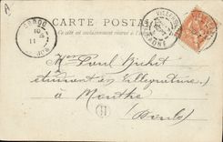 CPA Folklore Pyrenees Costumes de la vallee d'Ossau