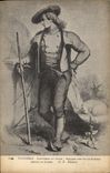 CPA Folklore Pyrenees Costumes du pays Berger des Eaux Bonnes Gorse 