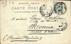 Puente de Marsella Corzniche de la POSTAL de la VENDIMIA del dinero falsificado