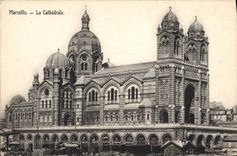 CPA Marseille La Cathedrale 