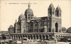 CPA Marseille La Cathedrale