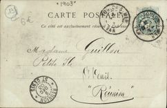 CPA Marseille L'Ascenseur et Notre dame de la Garde