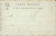 POSTAL Marsella de la VENDIMIA antes del puerto