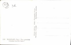 CPM Saint Raphael Vue Generale 