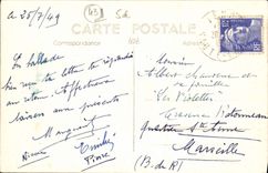 VINTAGE POSTCARD Tence Lignon in Leude of the Brothers