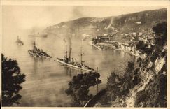 CPA Villefranche La Rade Bateaux