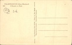 CPA Villefranche La Rade Bateaux