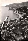 CPM Villefranche Sur Mer Sur la Ville le Port et le Cap de Nice prise entre les bananiers