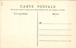 VINTAGE POSTCARD Lourdes Monseigneur Peyramale cleans Doors
