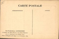 CPA Eveque Cardinal Lavigerie