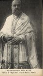 CPA Mgr l'Archimandrite Arsene Attie Recteur de l'eglise Saint Julien le Pauvre Paris 